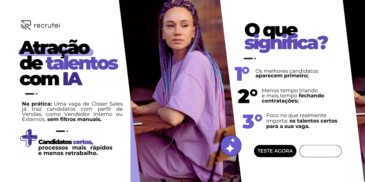 atração de talentos com IA